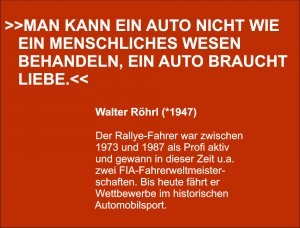 Zitat Walter Röhrl